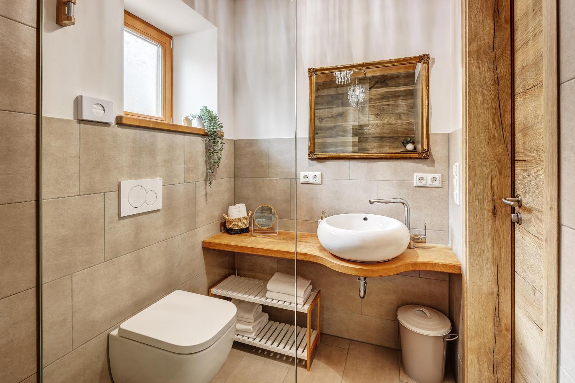 Landhaus Trinis - Kleine Kaffee Tee Theke Mit Kuehlschrank - Parkplatz Rotta エクステリア 写真