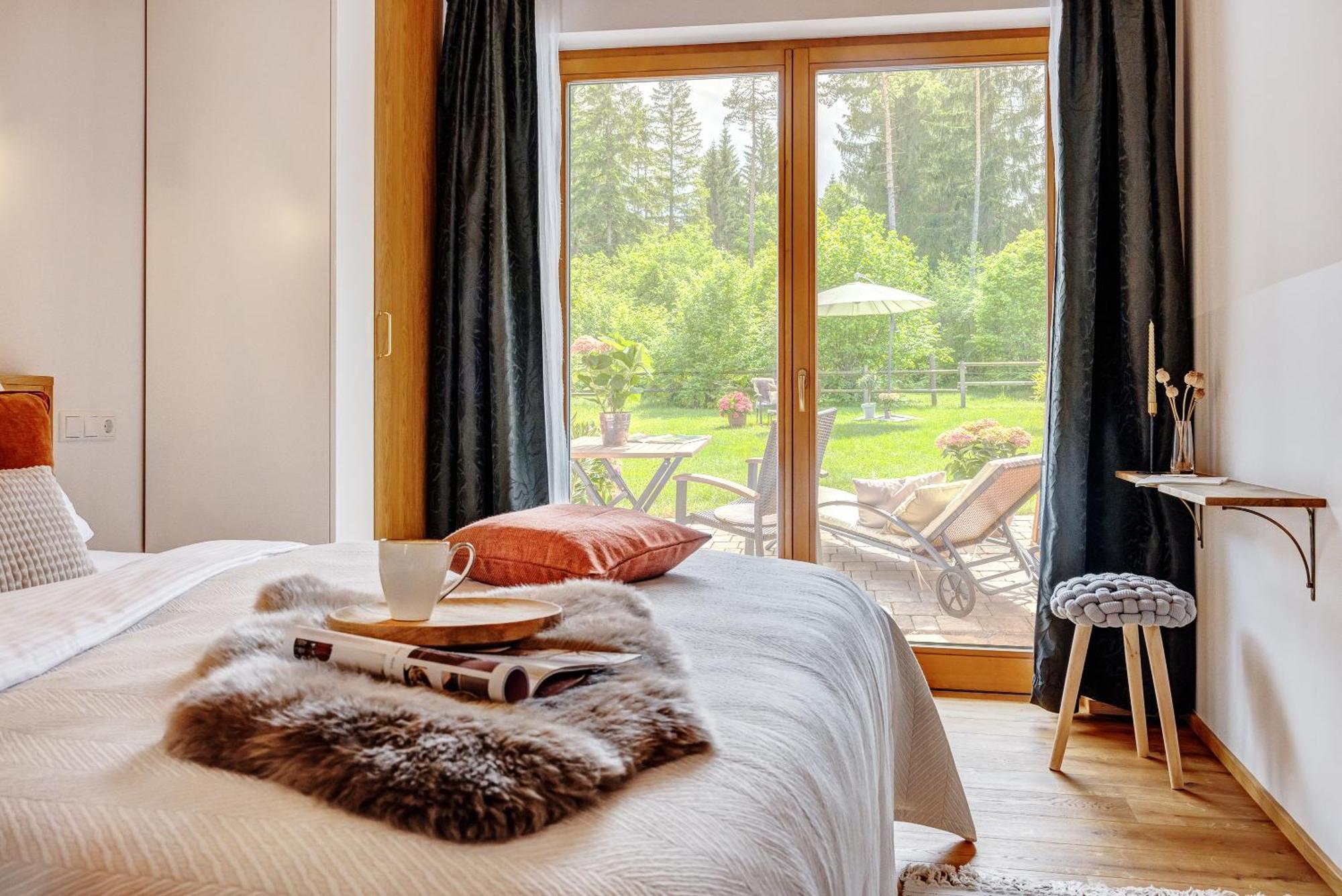 Landhaus Trinis - Kleine Kaffee Tee Theke Mit Kuehlschrank - Parkplatz Rotta エクステリア 写真